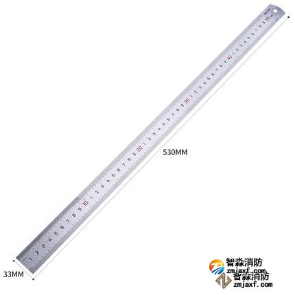 广西钢直尺量程50cm；精度：1mm　
