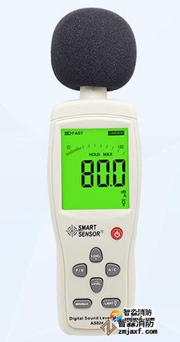 广西数字声级计量程：30dB～130dB；精度：1.5dB
